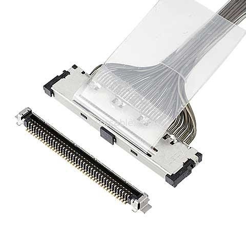 40P 20437 20438-040T-01 2496-040 20439-040E-01 Micro conector de cable coaxial con conector de tipo de apareamiento vertical