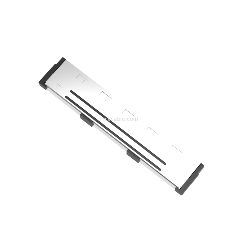 50P Lvds Micro Cable Coax 20437-050T-01 0,5 mm de anchura, conector de tipo micro-coaxial de apareamiento vertical