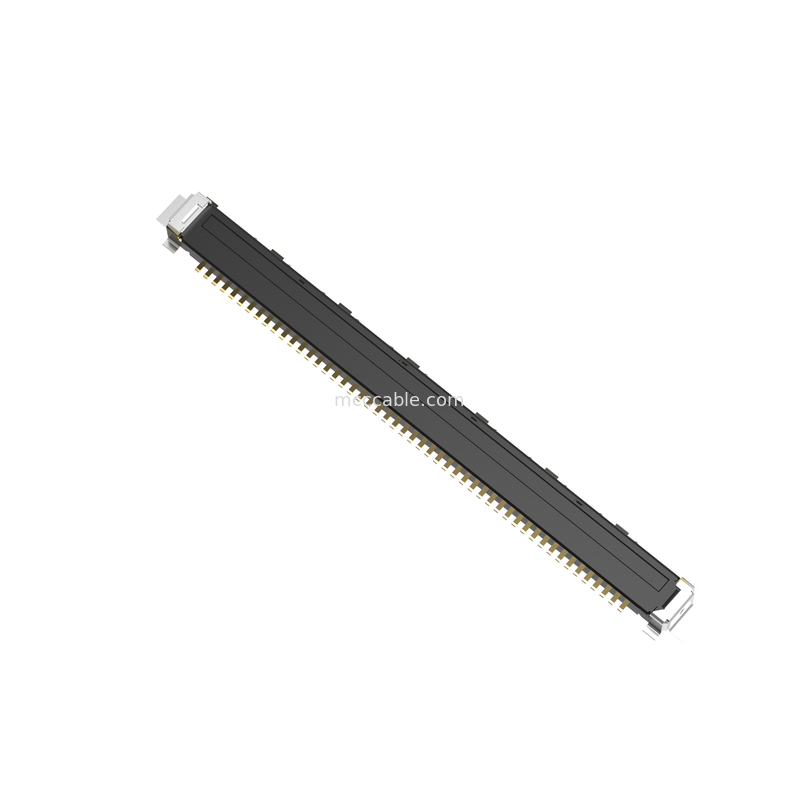 50P Lvds Micro Cable Coax 20437-050T-01 0,5 mm de anchura, conector de tipo micro-coaxial de apareamiento vertical