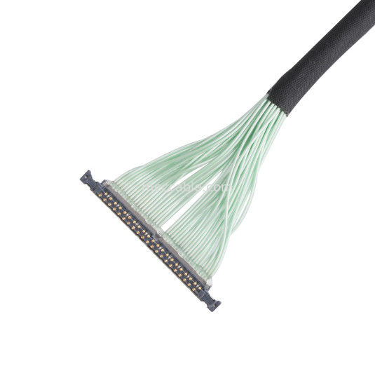 20496-040T-40 20497-040T-30 2679-040-10 20498-040E-41 40P LVDS Microcable coaxial para cableado de alta velocidad