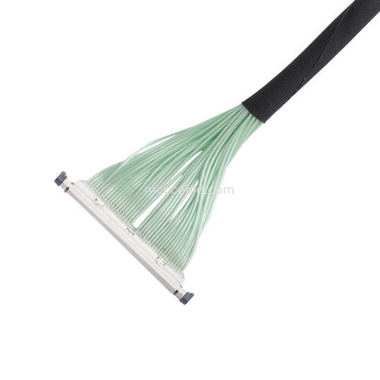 20496-040T-40 20497-040T-30 2679-040-10 20498-040E-41 40P LVDS Microcable coaxial para cableado de alta velocidad