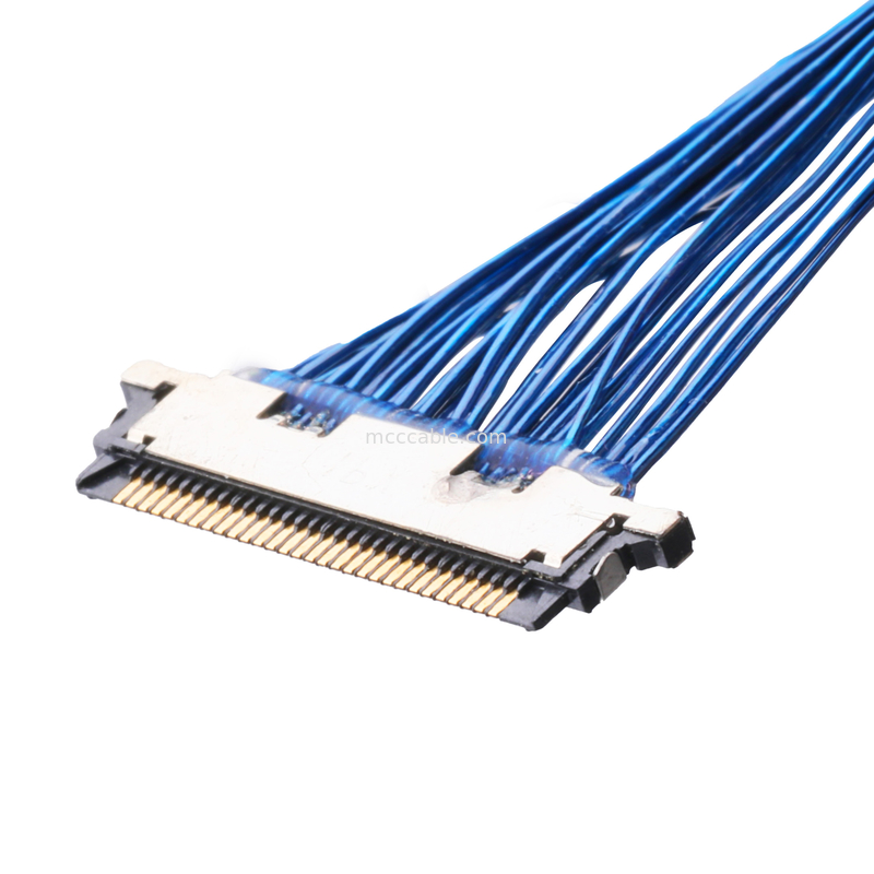 El conjunto del cable de microcoaxialidad LVDS 20345-020T-32R 20346-020T-32R 20347-320E-12R 20pin