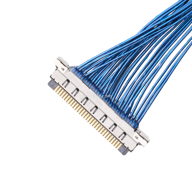 El conjunto del cable de microcoaxialidad LVDS 20345-020T-32R 20346-020T-32R 20347-320E-12R 20pin