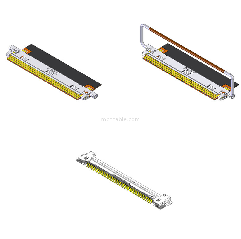 Lvds Cable VSF 20645-040T-01 40P 0,5 mm Pitch para la conexión de la pantalla de cristal líquido