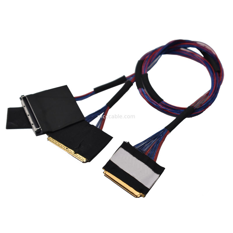 20846-040T-01 Completamente blindado con bloqueo mecánico Adecuado para la transferencia de datos a alta velocidad (20 Gbps/carril)