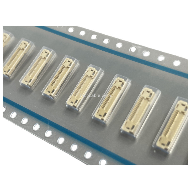 Cable de encargo de la informática del arnés de cable LVDS de DF36C-15P-0.4SD para la cámara del cardán