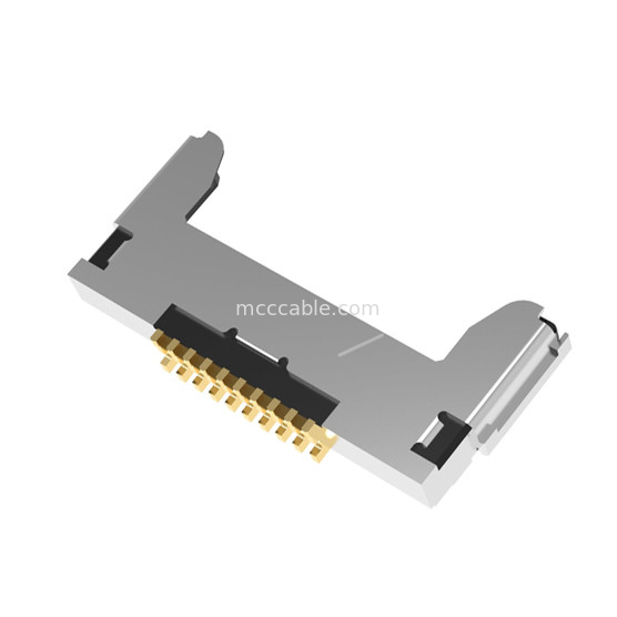 20345-010T-32R 20347-310T-12R Conector microcoaxial de tipo de apareamiento horizontal con inclinación de 0,5 mm