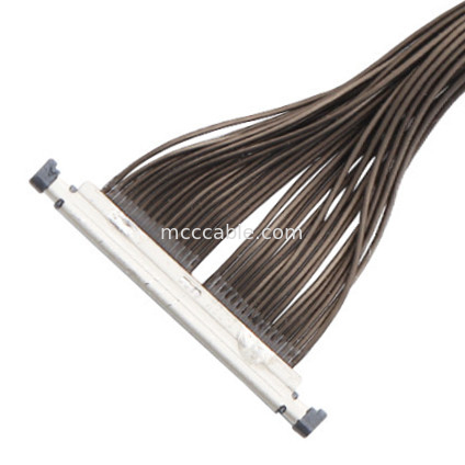 32 Pin Micro Cable Coaxial 0,3 mm Pitch 20496-032T-40 Lvds Cable para el conector 32P del dron