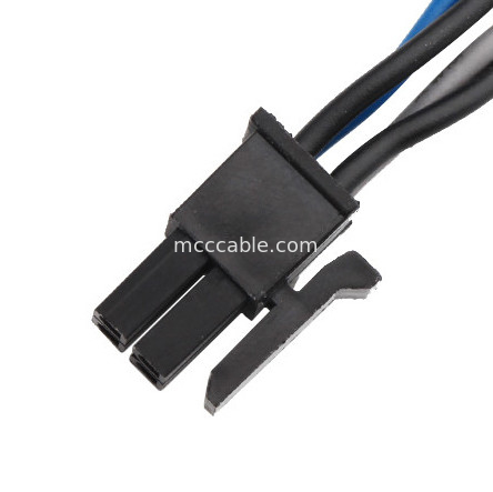 TE 2-520129-2 al micrófono de Molex 0430250408 cupieron la asamblea de cable dual de alambre de la fila de 3,0 receptáculos