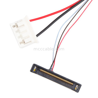 Conector de la exhibición de los lvds de la asamblea de cable de JST PHR-4 LVDS JAE FI-S6S  20380-R30T-06