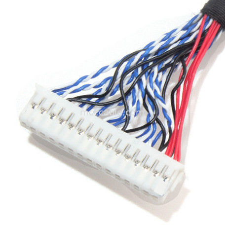 Echada JAE Fix-30ssl-Hf de la asamblea de cable de 26AWG Lcd LVDS 1.0m m a la informática de las HORAS Df13