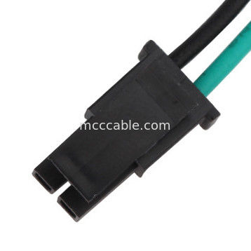 Echada de encargo 2,5 JST HER-2 del arnés de cable de MX3.0 2P a MOLEX 43645-0200