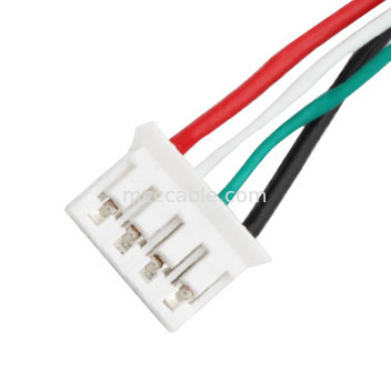 28AWG USB 2,0 al conector de encargo de la exhibición de los lvds del Pin del arnés de cable 9 de JST SPH-4