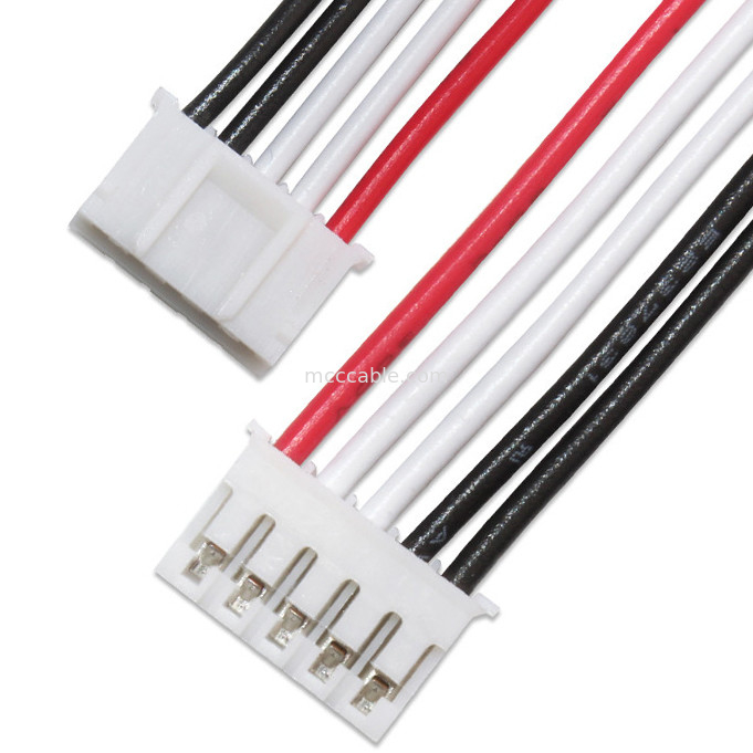 Arnés de cable de encargo 1,5 milímetros de la echada 12 de alambre 5P PH2.0 de Pin Jst USB al cable de 5P PH2.0