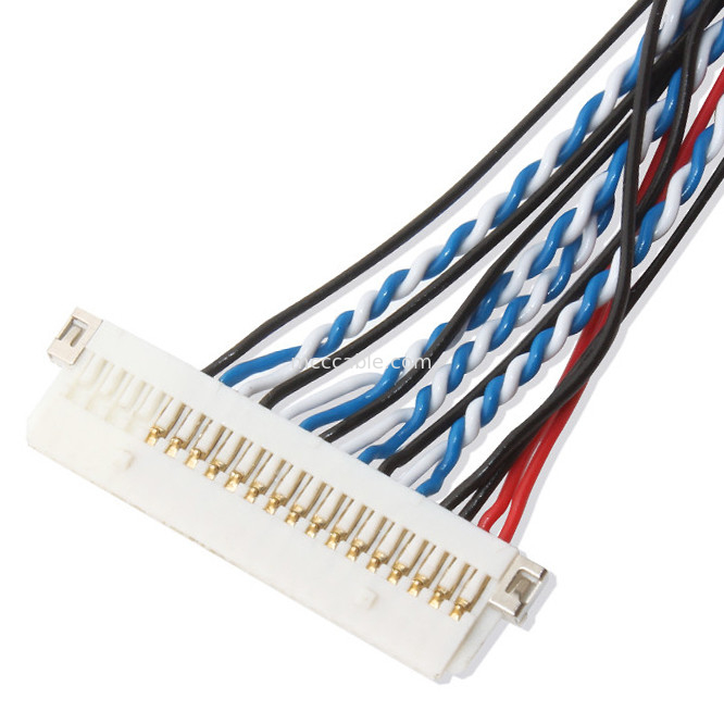 30 Pin Lvds Cable, 30 Pin Lcd Panel Fi X30HL B al cable de DF19 20S Lvds