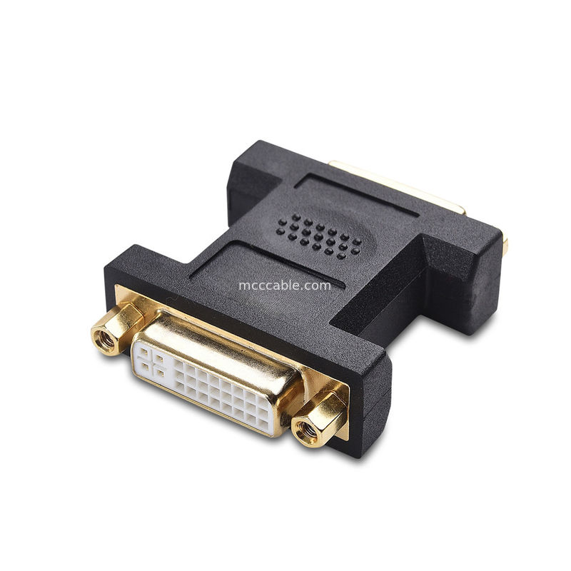 2 paquetes Dvi acoplador femenino doble enlace 24 + 5 pin para el cable de conector de LCD