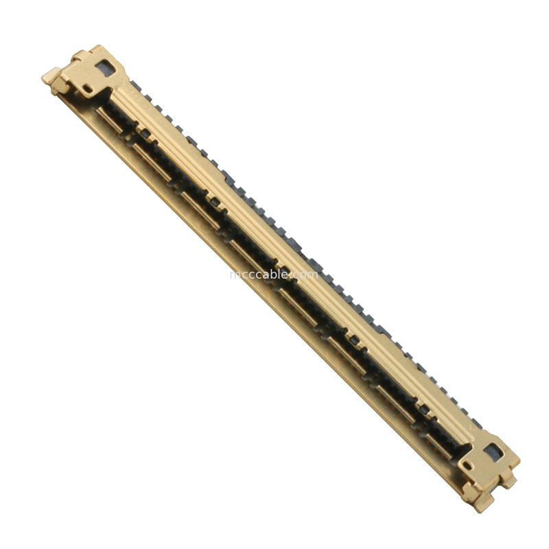 Conector Micro Coaxial de 50 pines de 0,4 mm de tono 20525-050e-02 Fin de la placa