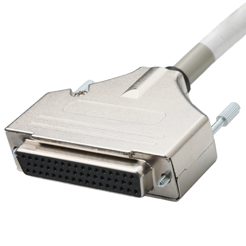 Hd D Sub Db50 Caso de aleación de zinc de níquel recubierto con D-Sub Mdr Plug Od 90mm