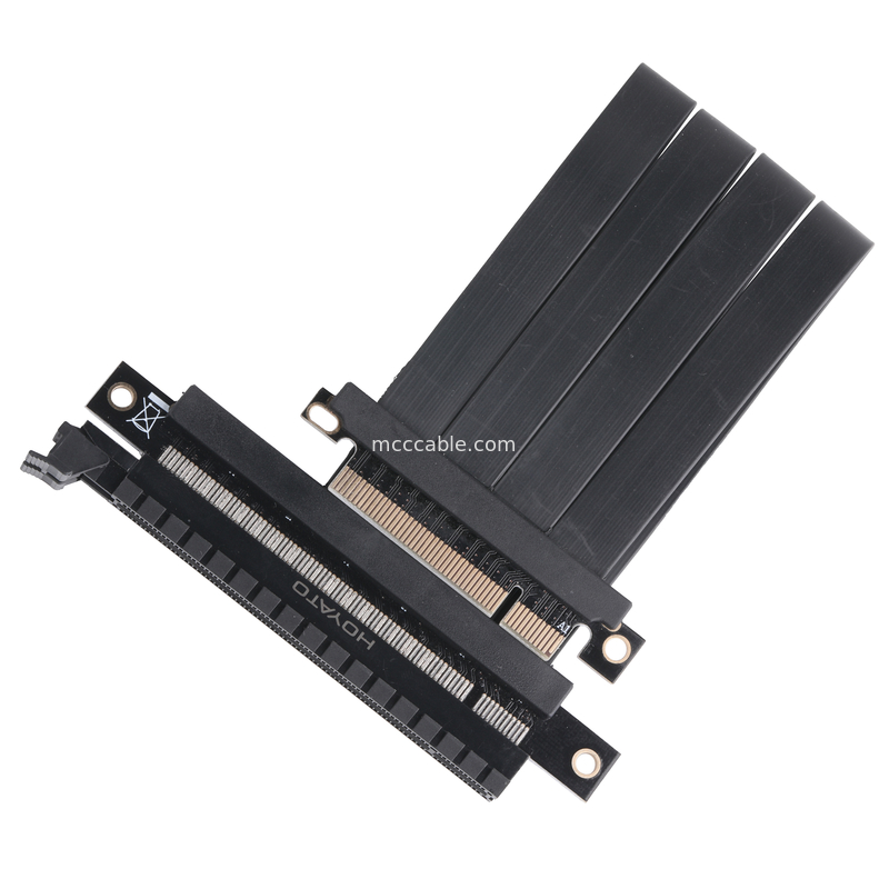 PCB Cable coaxial extremadamente fino Cable de extensión de tarjetas gráficas PCIE para máquinas mineras