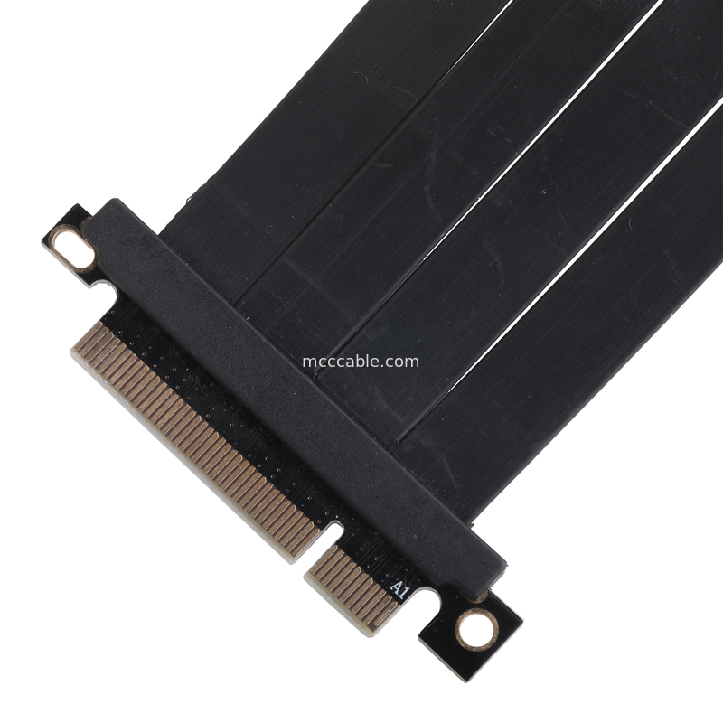 PCB Cable coaxial extremadamente fino Cable de extensión de tarjetas gráficas PCIE para máquinas mineras