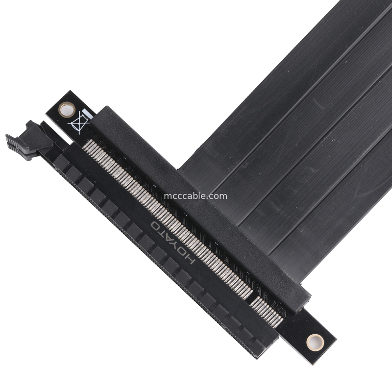 PCB Cable coaxial extremadamente fino Cable de extensión de tarjetas gráficas PCIE para máquinas mineras