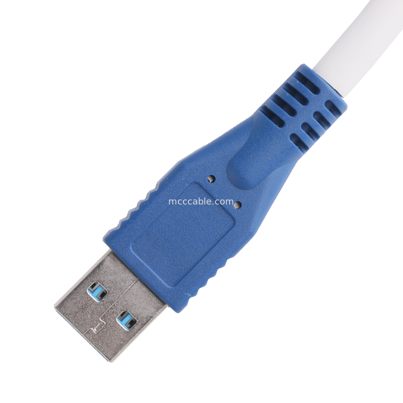 5gbps Micro B a USB 3.0 longitud del cable personalizar color azul ROHS