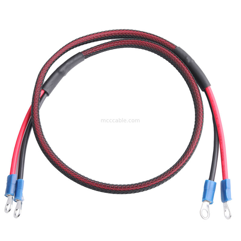 Conector de cable de terminal de anillo # 8 M4 KST RVS204 O KT Rv2-4S longitud personalizar OEM / ODM