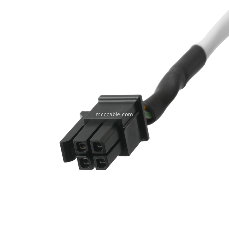 PUSHBUTTON LED BLANCO M12 IP65/IP67 a HSG Hombre 43025-0400 Activador del interruptor de alimentación MX de 3,0 mm