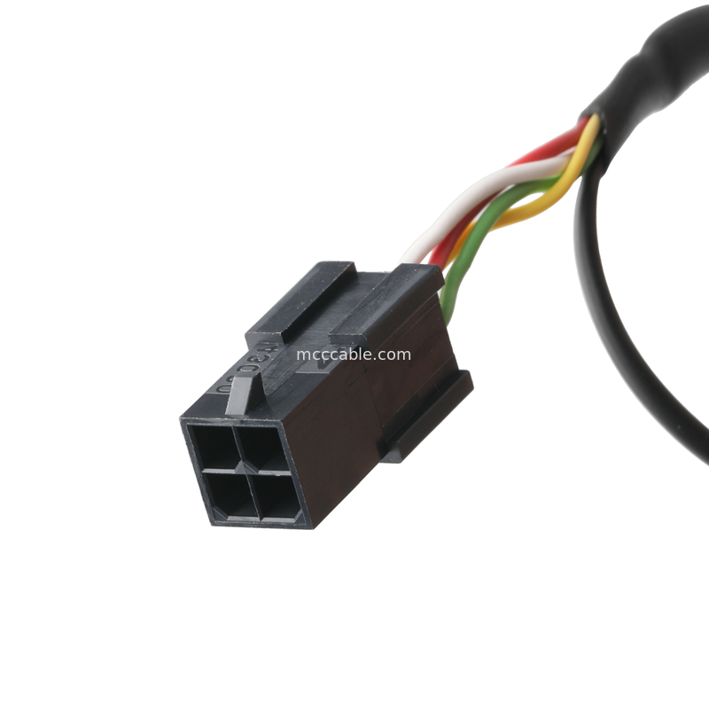 LVDS CABLE Hombre 43025-0800 8P Picth 3.0mm MX a HSG Hombre 43020-0401 4P Pitch 3.0mm MX OEM / ODM longitud del cable personalizar