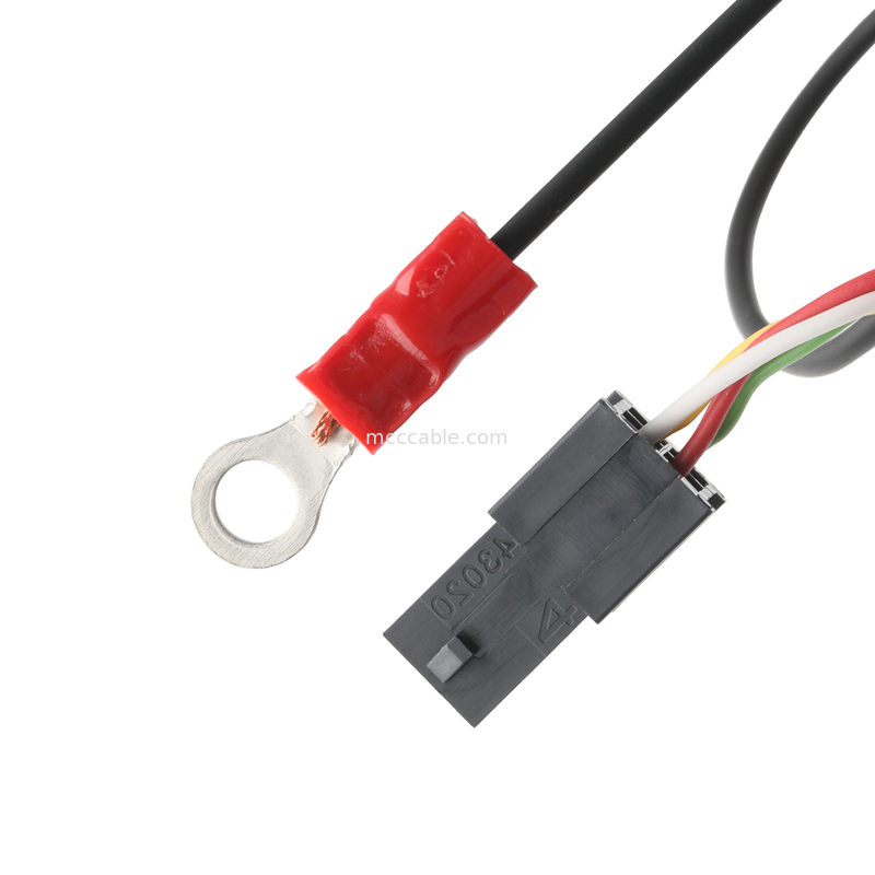 LVDS CABLE Hombre 43025-0800 8P Picth 3.0mm MX a HSG Hombre 43020-0401 4P Pitch 3.0mm MX OEM / ODM longitud del cable personalizar