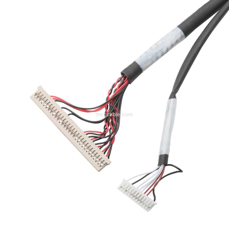 Aplicación automotriz JAE FI-X30HL 30P a DF14-30P y MOLEX 51021-1200 Conectores de cable combinados de 12 pines OEM/ODM