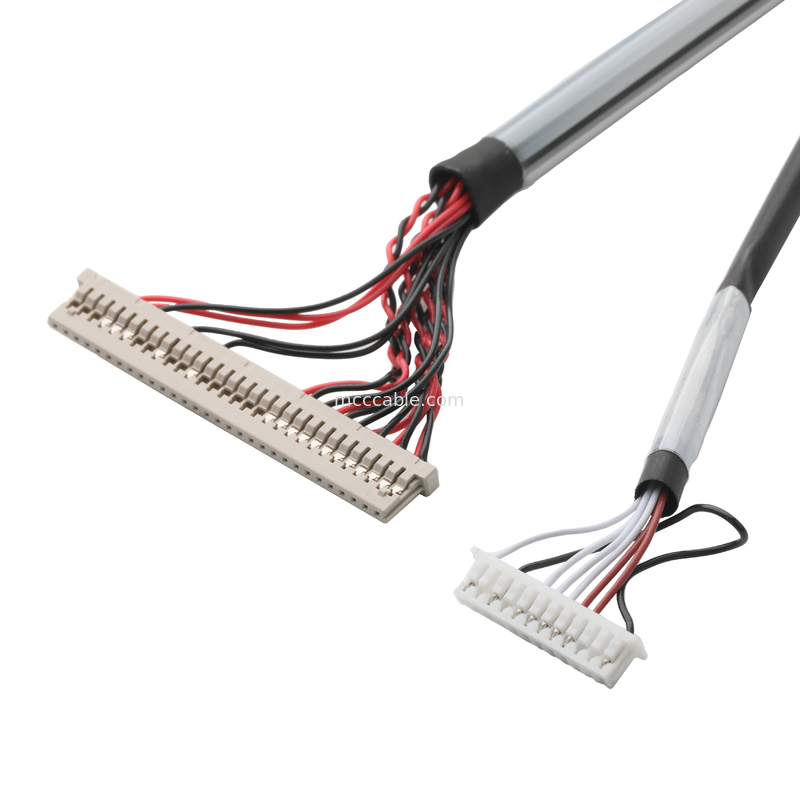 Aplicación automotriz JAE FI-X30HL 30P a DF14-30P y MOLEX 51021-1200 Conectores de cable combinados de 12 pines OEM/ODM
