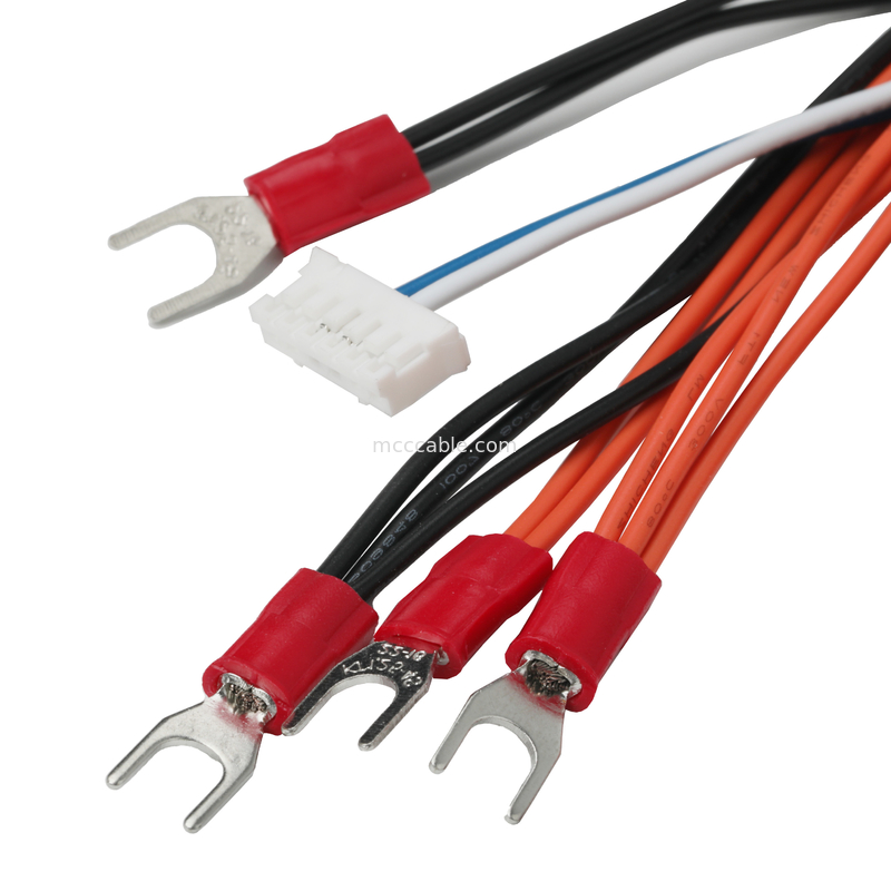 Conjunto de cable personalizado JST PHR-14P a SVM1.25-4 y JST PH-6P Conector Pitch 2.0mm Cable OEM / ODM