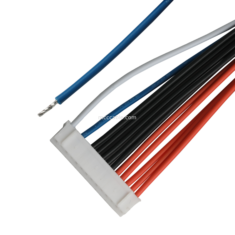 Conjunto de cable personalizado JST PHR-14P a SVM1.25-4 y JST PH-6P Conector Pitch 2.0mm Cable OEM / ODM