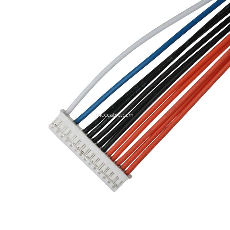 Conjunto de cable personalizado JST PHR-14P a SVM1.25-4 y JST PH-6P Conector Pitch 2.0mm Cable OEM / ODM