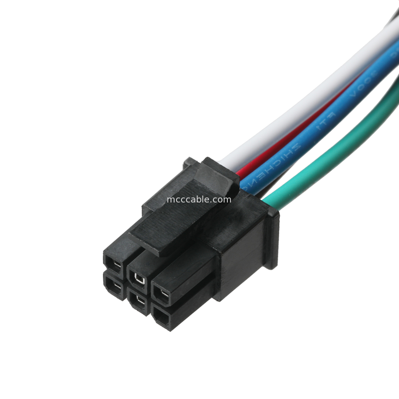 LHE 2147552062 MX3.0 6P a PJ-019 Cable de conector de energía CC UL1007 20AWG