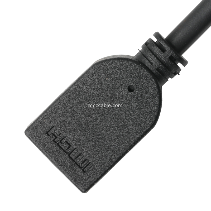 Conjunto de conector de cable LCD de 19 pin HDMI-A a 19 pin HDMI