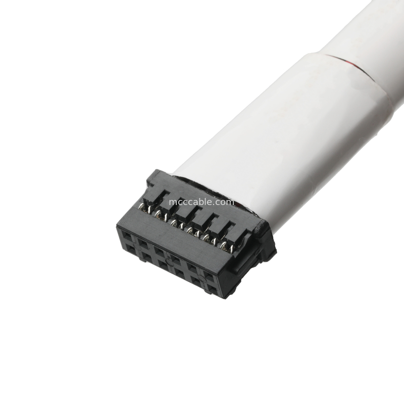 12Pin PA66 P/N DF11-12DS-2C UL 1007 24AWG Conjunto de conector de cable OEM/ODM