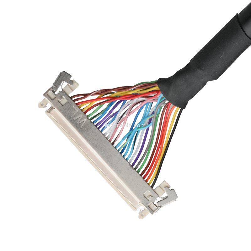 CABLE LCD JAE FI-X30HL Conector de cable de placa base de pantalla UL20276 AWG30 con trenzas y etiqueta UL