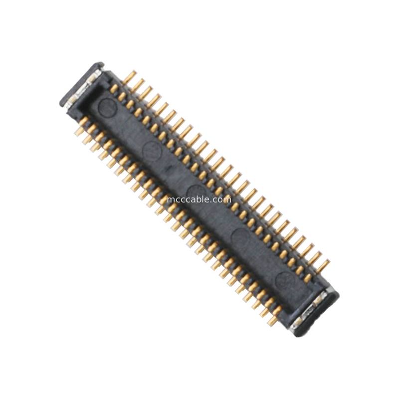 Aces 50185-05041-001 50pin 0.4mm PEC Board Contenedor de extremo de conector OEM / ODM longitud personalizar