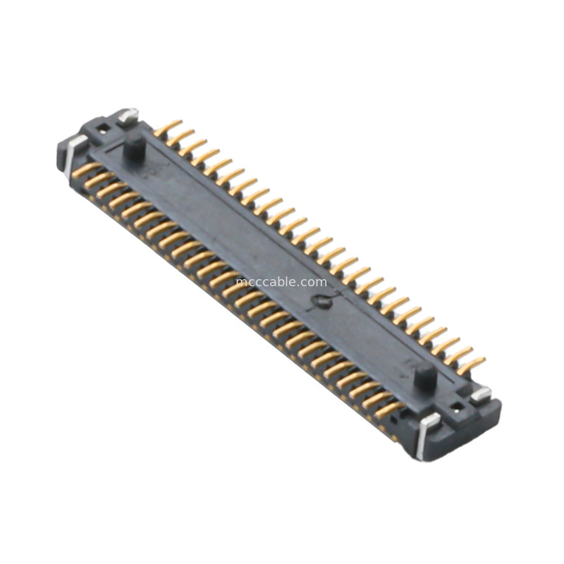 Aces 50185-05041-001 50pin 0.4mm PEC Board Contenedor de extremo de conector OEM / ODM longitud personalizar