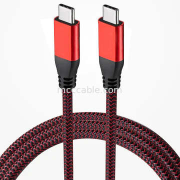 USB 4 a Thunderbolt a USB 4 Cable de extensión de Thunderbolt de 40 Gbps USB C soporte de PD 100/240W 20V5A Transferencia de 40 Gbps
