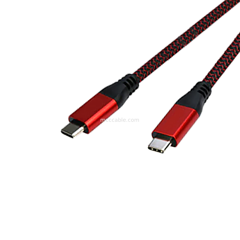USB 4 a Thunderbolt a USB 4 Cable de extensión de Thunderbolt de 40 Gbps USB C soporte de PD 100/240W 20V5A Transferencia de 40 Gbps