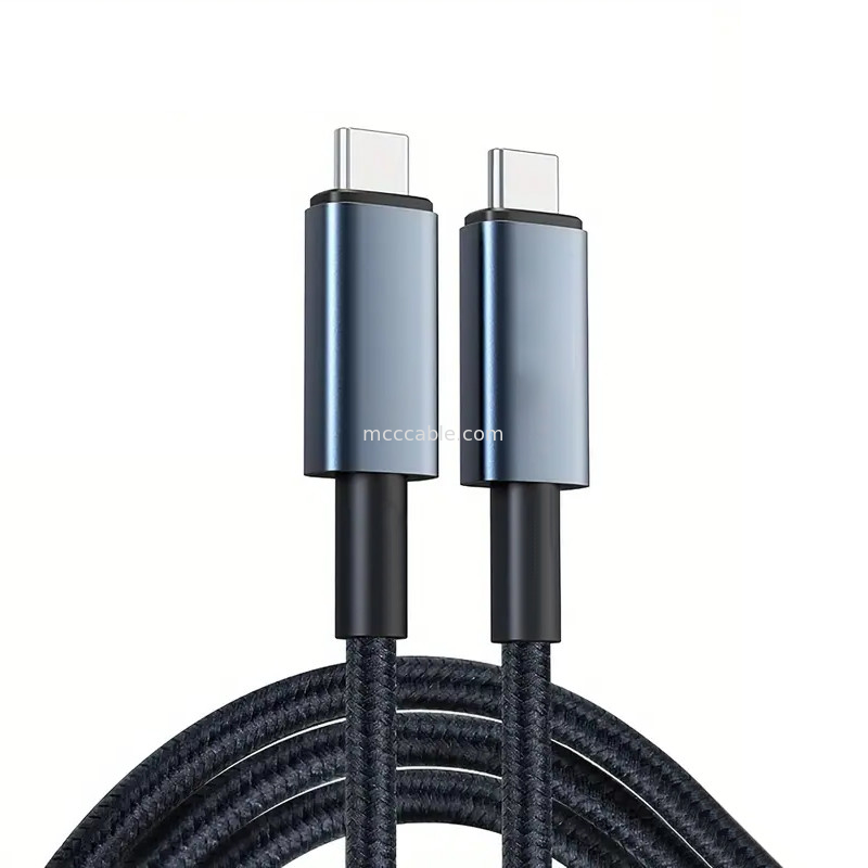 usb c rayo usb 4 a usb c usb 4 Transmisión de alta velocidad rayo 4 cable de protocolo de interfaz OEM / ODM