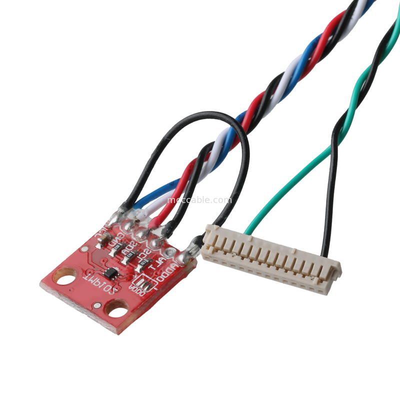 Combinado cable personalizado JST RF-10 a DF13-14S-1.25C DF13-5S-1.25C y SEN-13314 conjunto de conectores de cable