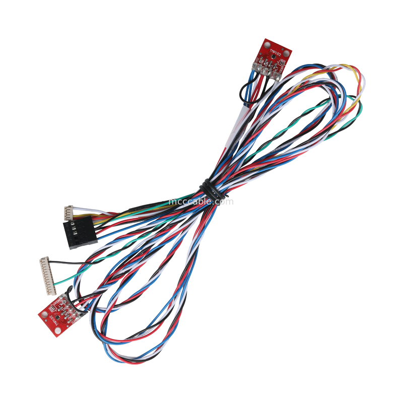 Combinado cable personalizado JST RF-10 a DF13-14S-1.25C DF13-5S-1.25C y SEN-13314 conjunto de conectores de cable