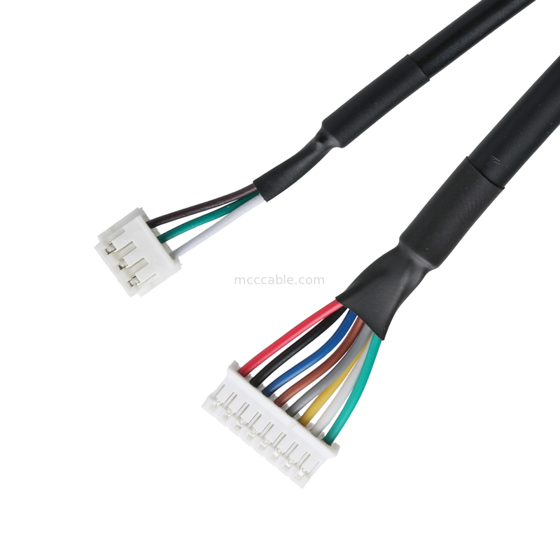 JST PHR-14P a JST PHR-8P y JST-PHR-3P Conector de montaje de cable LVDS Pitch de cable 2.0mm OEM / ODM