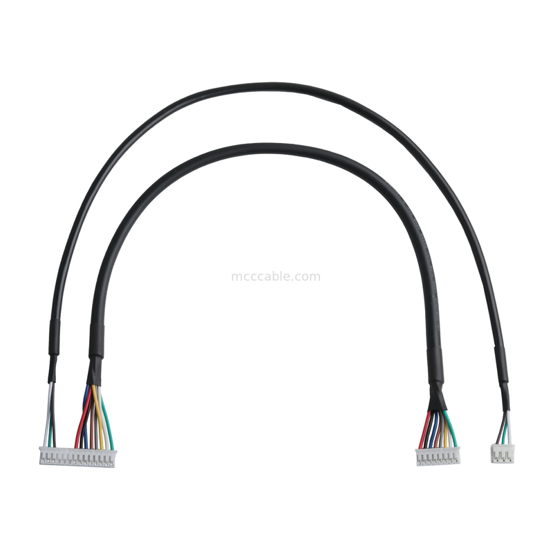 JST PHR-14P a JST PHR-8P y JST-PHR-3P Conector de montaje de cable LVDS Pitch de cable 2.0mm OEM / ODM