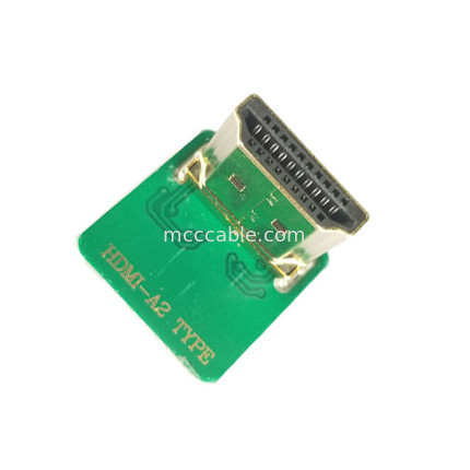 HDMI Elbow Head HDMI-A2 90 grados hasta el cable ®-VS 20454-220-02 20455 20453
