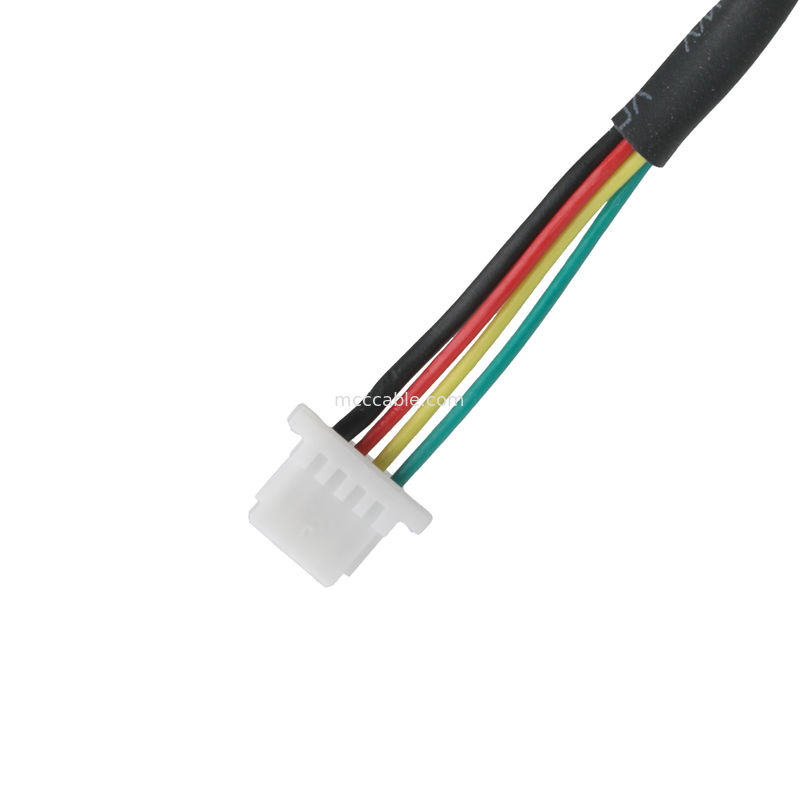 3.5mm 4Pin Heaphone Earphone Plug MALE a JST SHR-04V-S-B Conjunto de conector de cable OEM / ODM